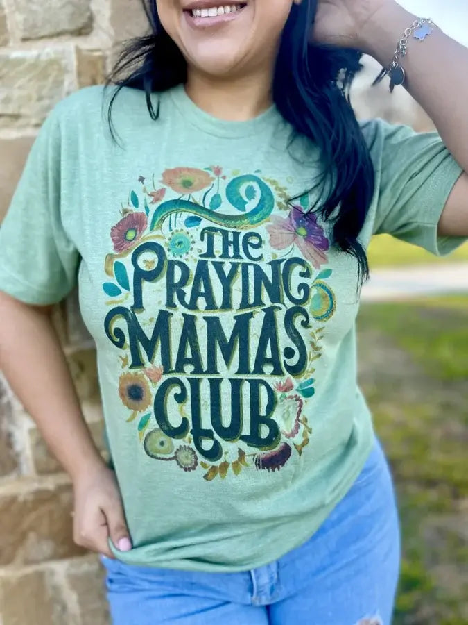 The Praying Mamas Club Graphic Tee S-3XL